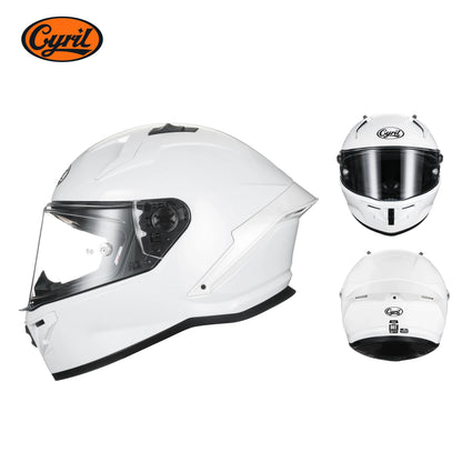 Full Face Motorcycle Helmet DOT Approved Helmet for Men Women Original CYRIL Cascos Para Moto Motorbike Helmets Casco Moto