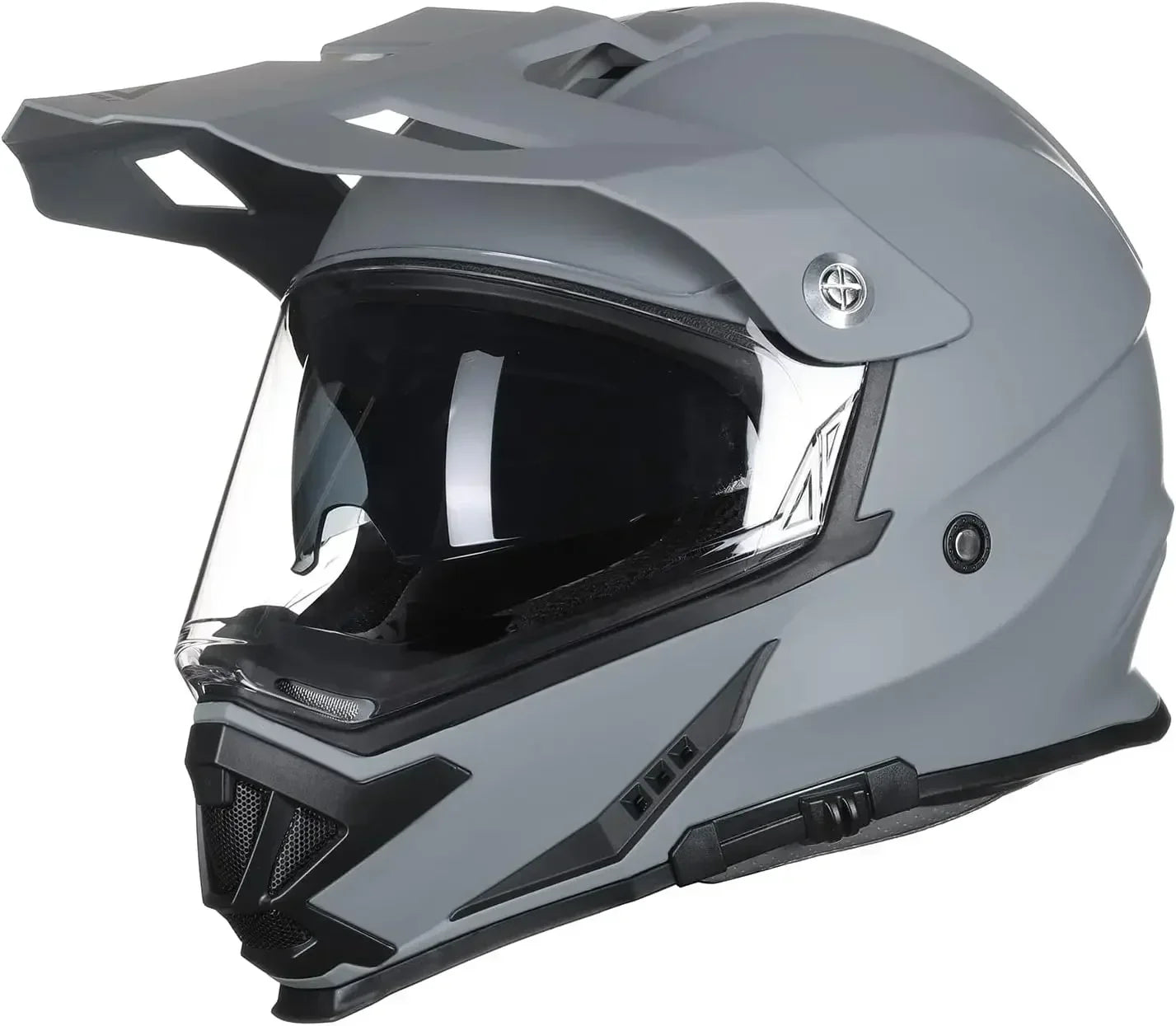 Full Face Motorcross Dirt Bike Helmets Dual Sports Helmet for Man and Women Can Be Installed GOPRO DOT Approved Triangle AH609