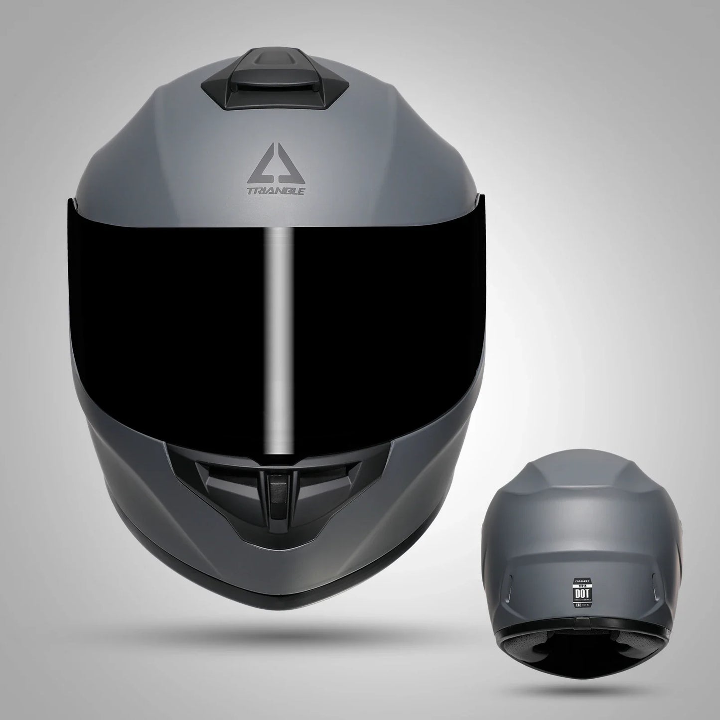 TRIANGLE Full Face Motorcycle Helmets Street Bike Helmet for Men with Extra Clear Visor DOT Approved Cascos  Capacetes Para Moto