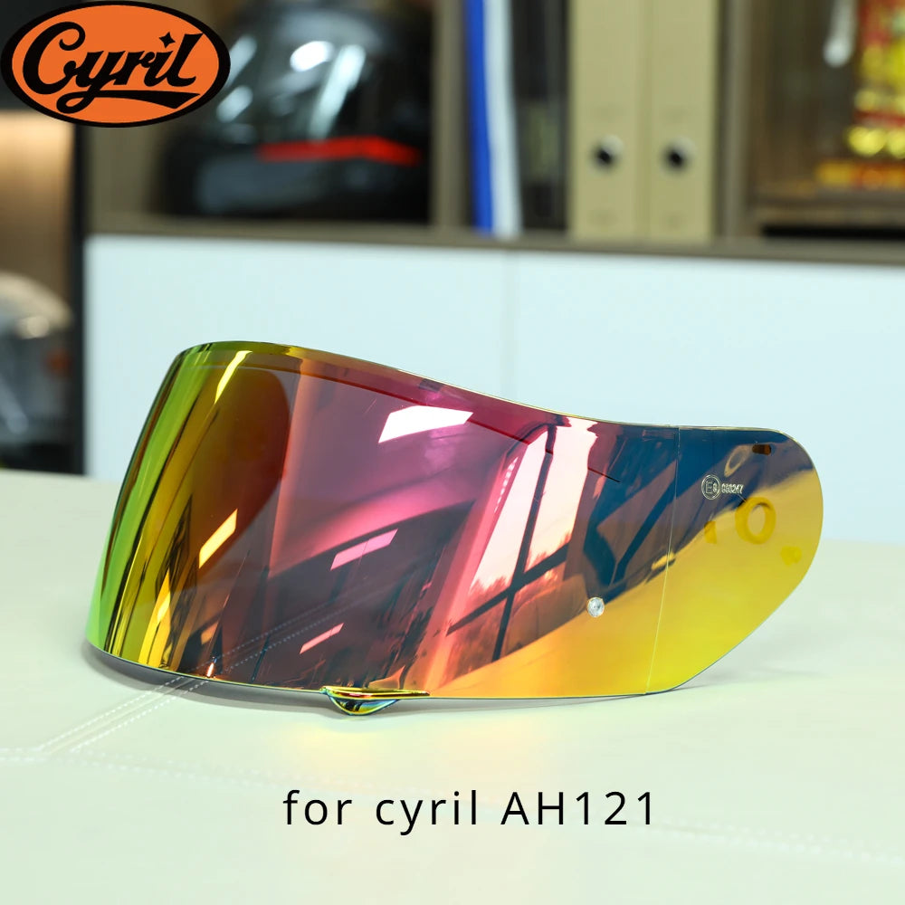 Helmet Lens for CYRIL  AH121 Helmet Glasses Motorcycle Racing Helmet Visor