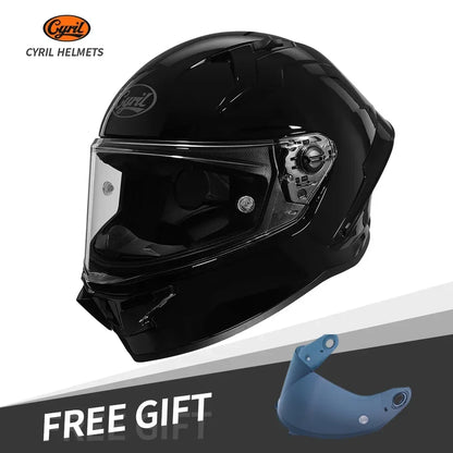 Full Face Motorcycle Helmet DOT Approved Helmet for Men Women Original CYRIL Cascos Para Moto