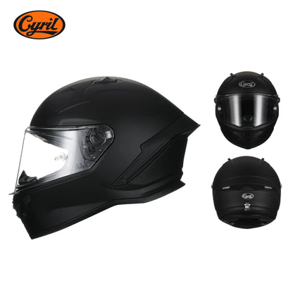 Full Face Motorcycle Helmet DOT Approved Helmet for Men Women Original CYRIL Cascos Para Moto Motorbike Helmets Casco Moto