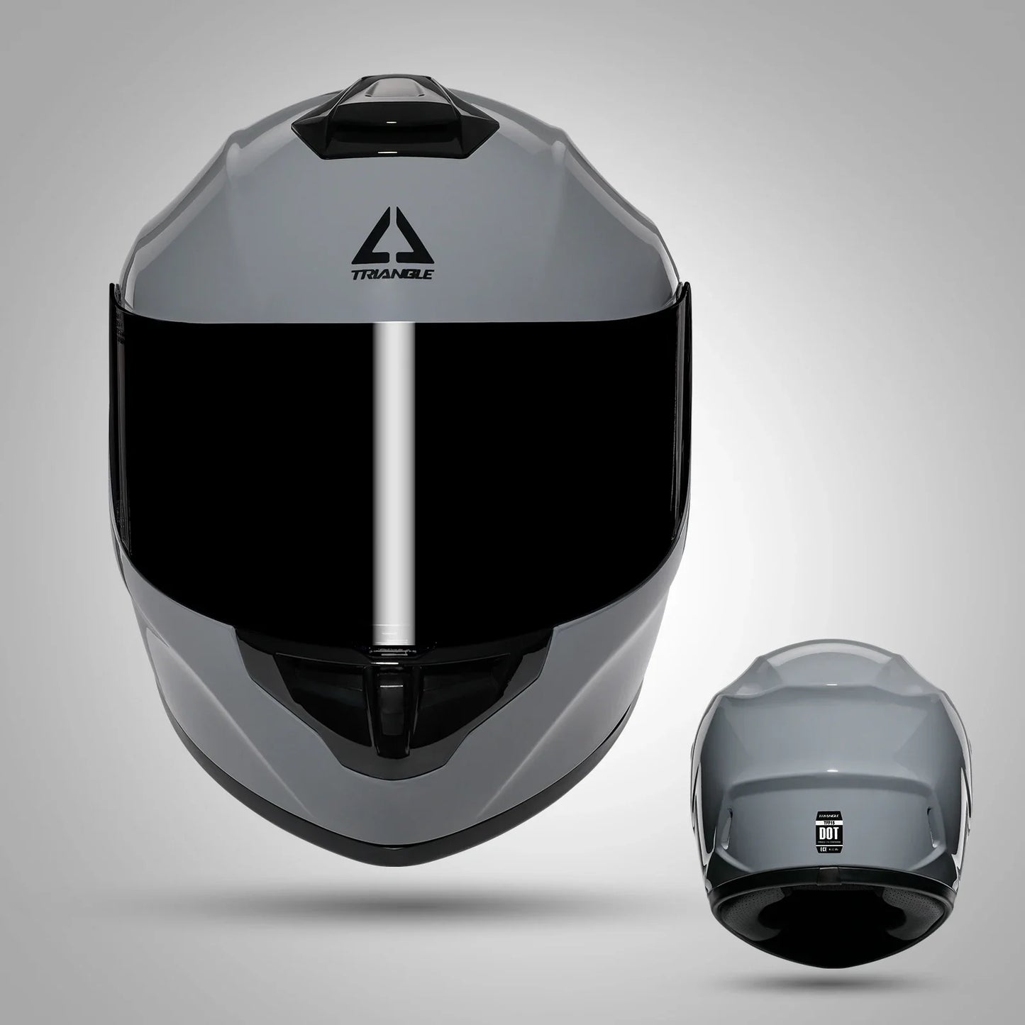 TRIANGLE Full Face Motorcycle Helmets Street Bike Helmet for Men with Extra Clear Visor DOT Approved Cascos  Capacetes Para Moto