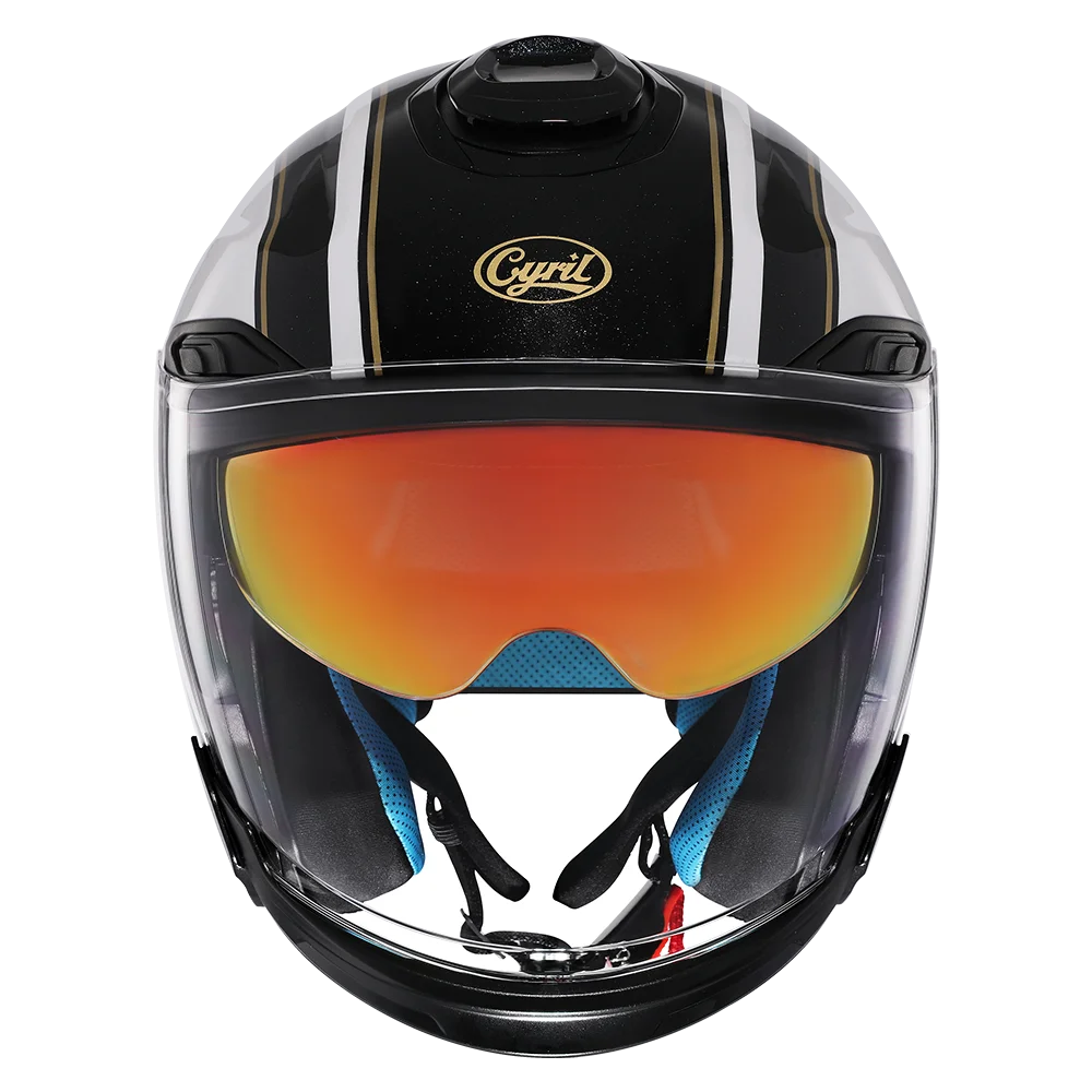 Men Women Open Face Motorcycle Helmet Motorbike Helmet Double Lens Motorcycle Helmets DOT Approved Casco Moto Capacete De Moto
