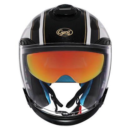 Men Women Open Face Motorcycle Helmet Motorbike Helmet Double Lens Motorcycle Helmets DOT Approved Casco Moto Capacete De Moto