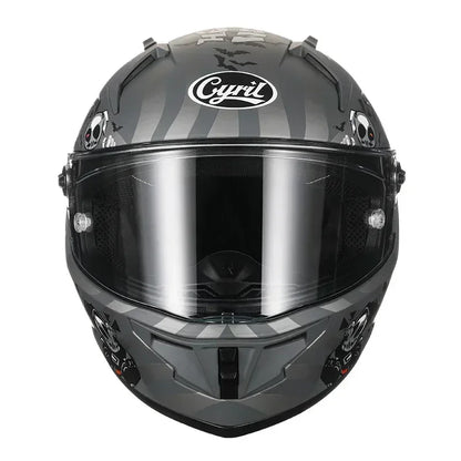 Full Face Motorcycle Helmet DOT Approved Helmet for Men Women Original CYRIL Cascos Para Moto Motorbike Helmets Casco Moto