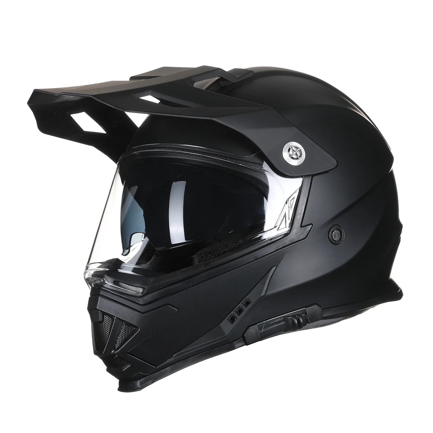 Full Face Motorcross Dirt Bike Helmets Dual Sports Helmet for Man and Women Can Be Installed GOPRO DOT Approved Triangle AH609