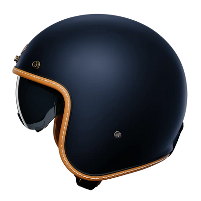 Retro 3/4 Open Face Half Motorcycle Helmet CYRIL B206 Lightweight Adult Vantage Jet Helmet for Men Women DOT ECE Approved