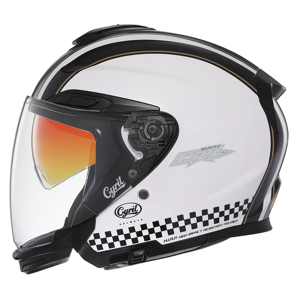 Men Women Open Face Motorcycle Helmet Motorbike Helmet Double Lens Motorcycle Helmets DOT Approved Casco Moto Capacete De Moto