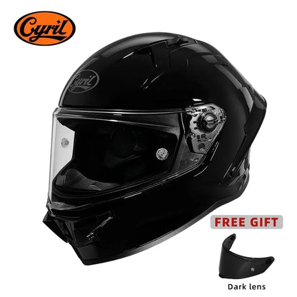 Full Face Motorcycle Helmet DOT Approved Helmet for Men Women Original CYRIL Cascos Para Moto